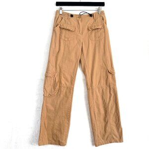 Brandy Melville John Galt Low Rise Ripstop Gorpcore Cargo Pants Womens 27 Brown